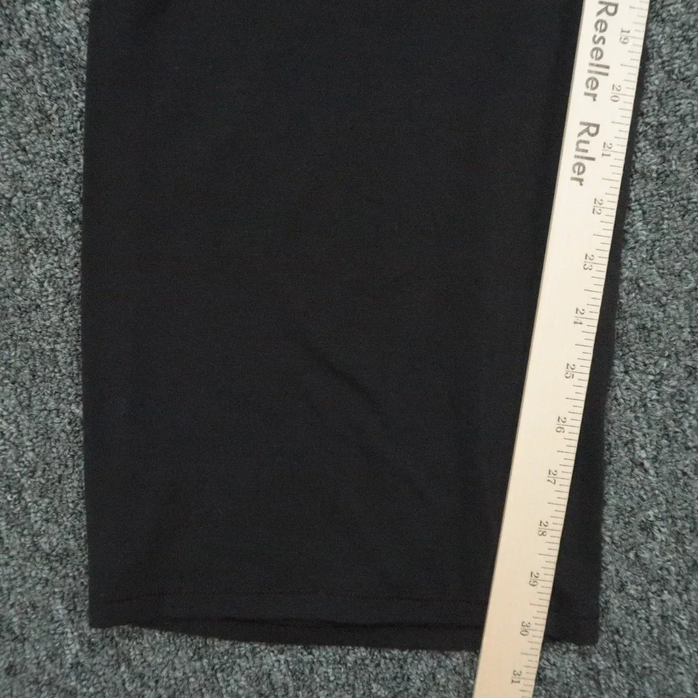 Skims Pants Mens Medium Black Baselayer Thermal Straight Stretch